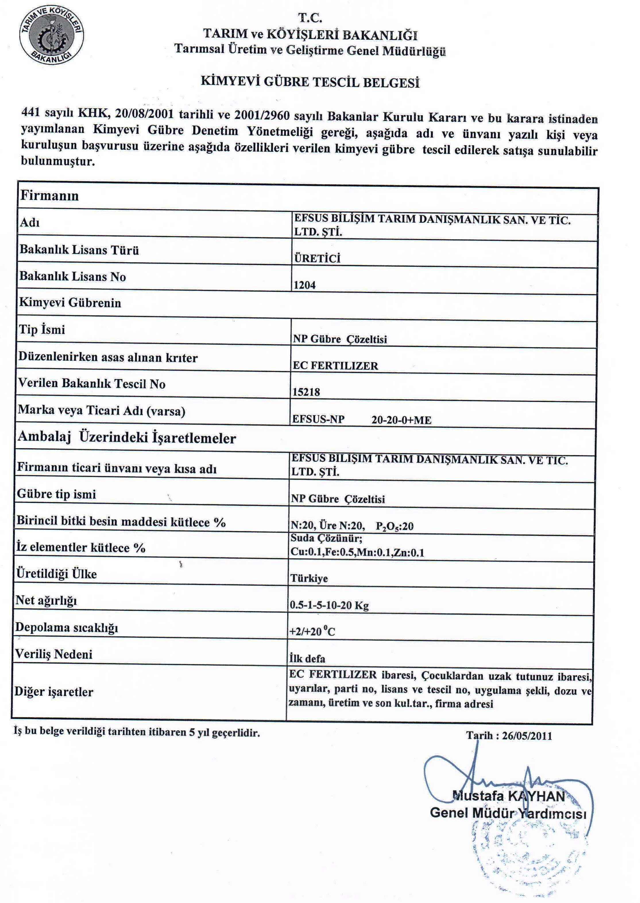 EFSUS NP 20.20.0 TESCL 